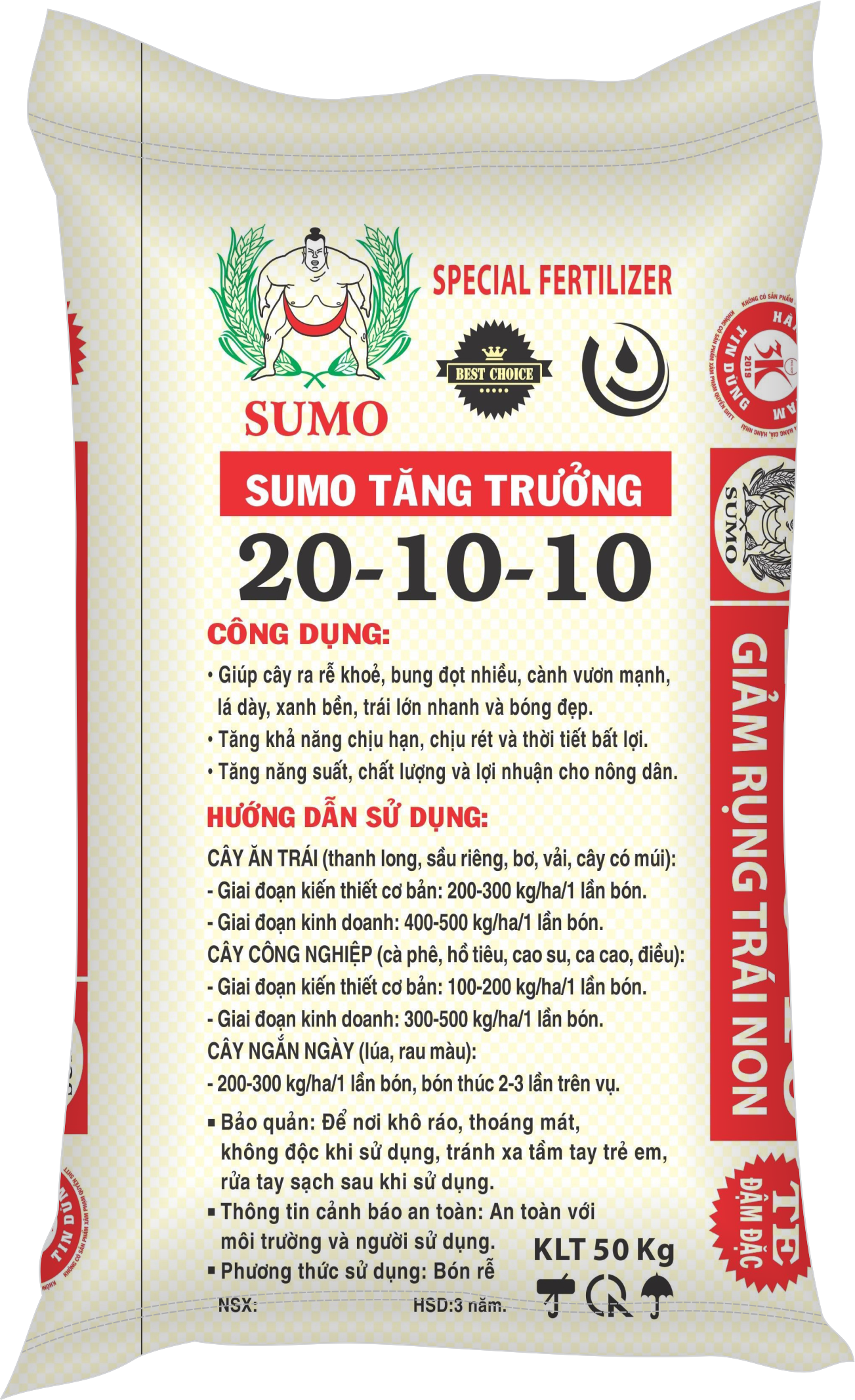 Phân NPK 20-10-10-98