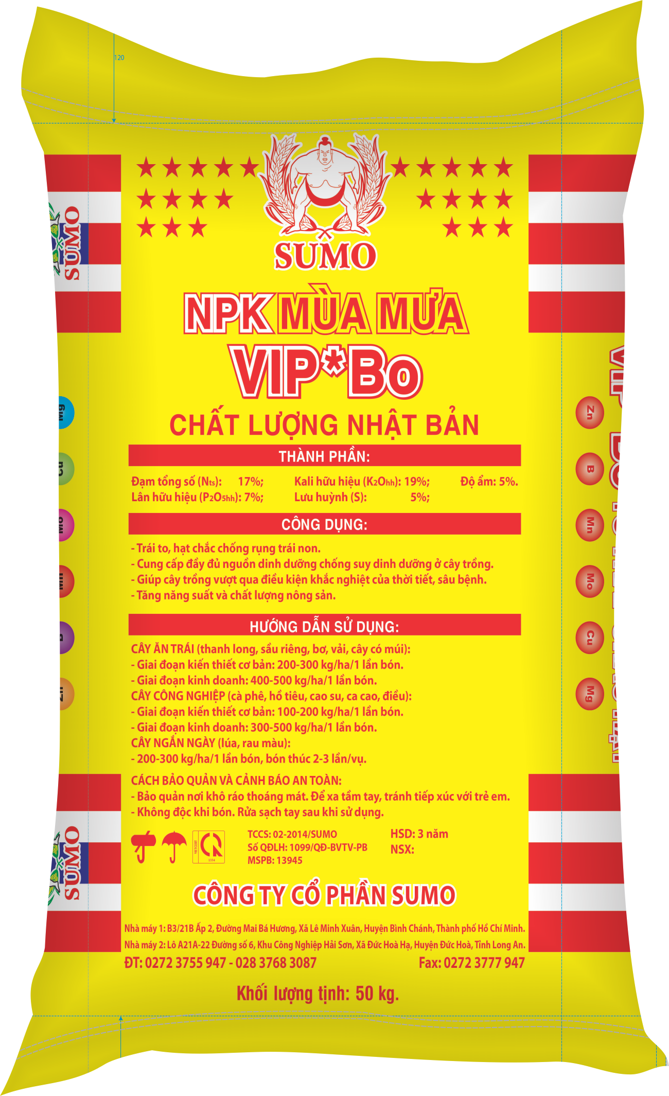 Phân Vip*Bo - NPK Mùa Mưa-75
