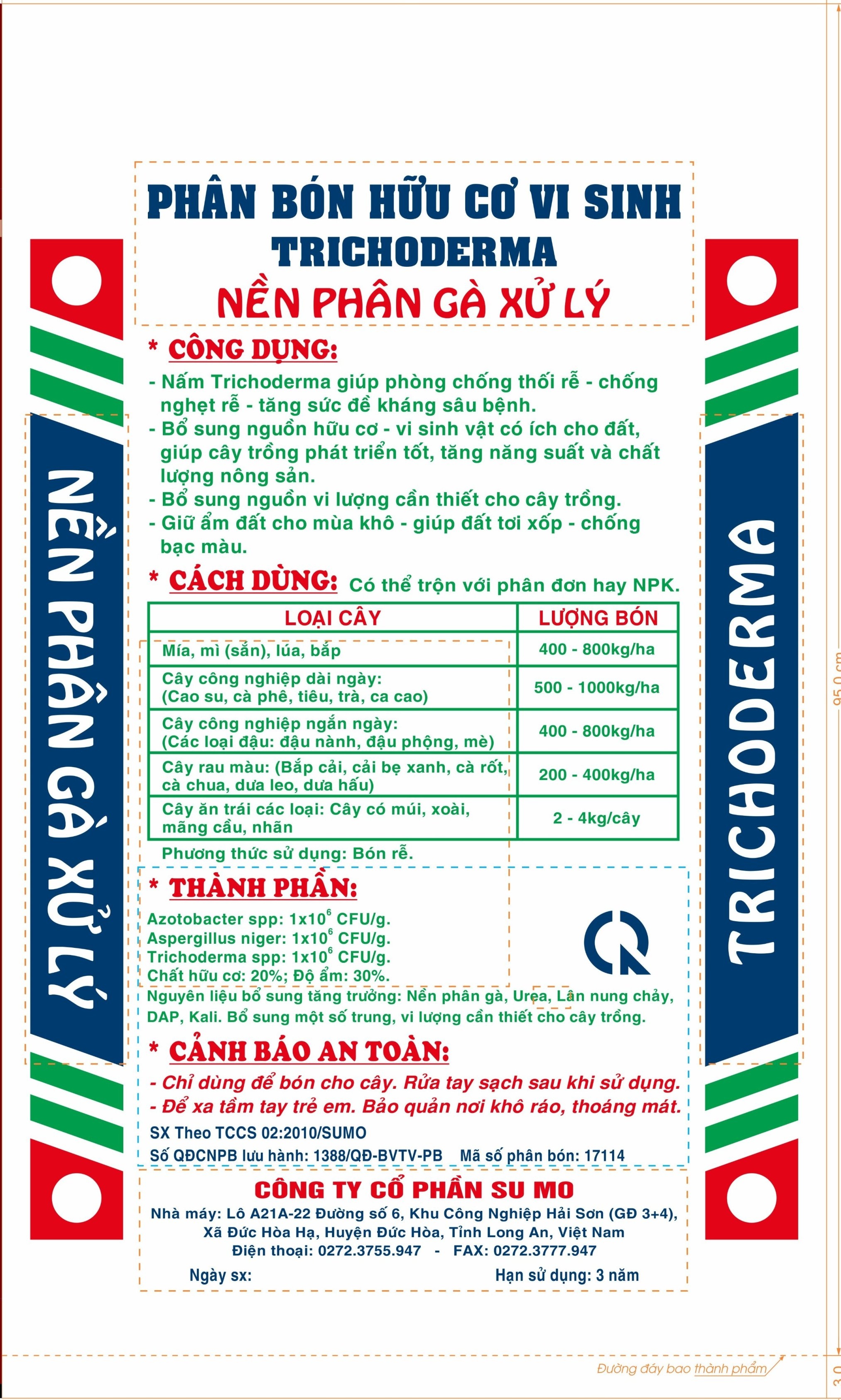 Phân HCVS Tricoderma (Gà)-104