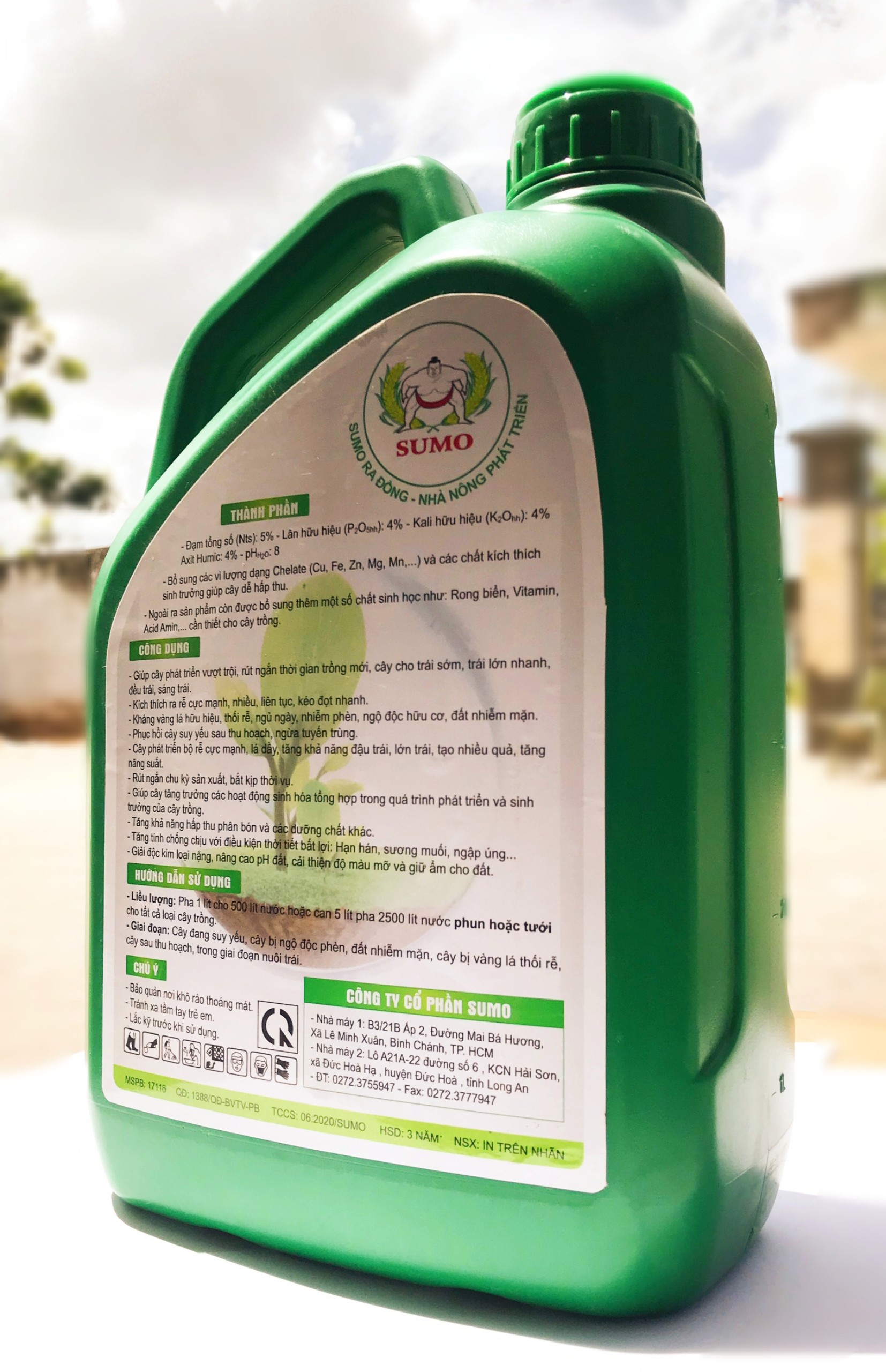 Phân bón lá NPK Sinh Học K - Humate-57